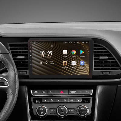 Штатна магнітола SIGMA S9432 ANDROID 10 4+32 Gb 4G DSP Seat Leon 3 2012-2020 (F3) 9"
