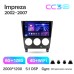 Штатна магнітола Teyes CC3 6+128 Gb з коловим оглядом 360° Subaru Impreza GD GG 2002-2007 9" 2k