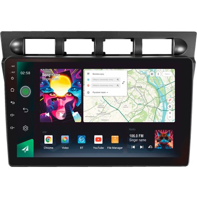 Штатна магнітола SIGMA PRO 9464 ANDROID 10 4+64 Gb 4G DSP Kia Picanto SA Morning 2004-2007 9"