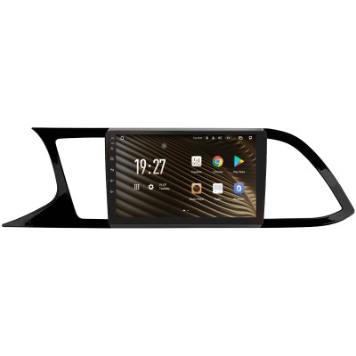 Штатна магнітола SIGMA S9432 ANDROID 10 4+32 Gb 4G DSP Seat Leon 3 2012-2020 (F3) 9"