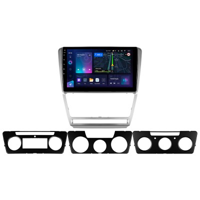 Штатна магнітола Teyes CC3L 4+64 Gb Skoda Octavia 2 A5 2008-2013 10" silver