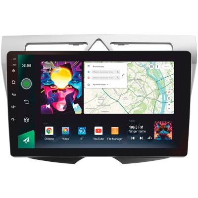 Штатна магнітола SIGMA PRO 9464 ANDROID 10 4+64 Gb 4G DSP Kia Morning picanto 2007-2011 9"