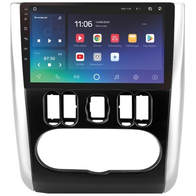 Штатна магнітола SIGMA PRO 9432 ANDROID 10 4+32 Gb 4G DSP Nissan Almera 3 G15 2012-2019 (F2) 9"