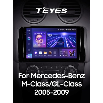 Штатна магнітола Teyes CC3 4+32 Gb Mercedes Benz ML GL ML350 GL320 X164 2005-2009 (F1) 9" 2k