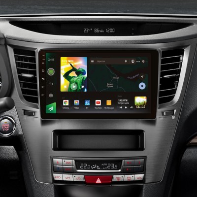 Штатна магнітола SIGMA X9464 ANDROID 10 4+64 Gb 4G DSP Subaru Outback 4 Legacy 5 2009-2014 9"