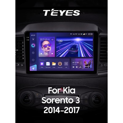 Штатна магнітола Teyes CC3 4+32 Gb Kia Sorento 3 2014-2017 (B) 10" 2k