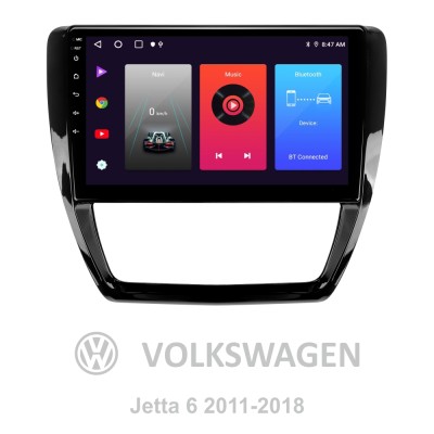 Штатна магнітола SIGMA F10216 ANDROID 10 2+32 Gb Volkswagen Jetta 6 2011-2018 10"