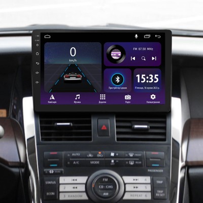 Штатна магнітола SIGMA E9232 ANDROID 10 2+32 Gb Nissan Teana J31 2003-2008 (F1) 9" (L1)