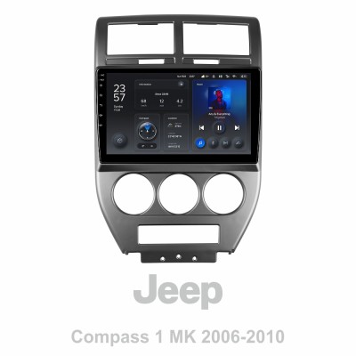 Штатна магнітола Teyes X1 2+32Gb Jeep Compass 1 MK 2006-2010 10" (L1)
