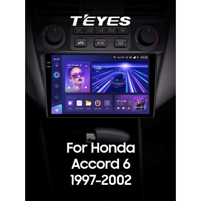 Штатна магнітола Teyes CC3 4+32 Gb Honda Accord 6 1997-2002 9" 2k
