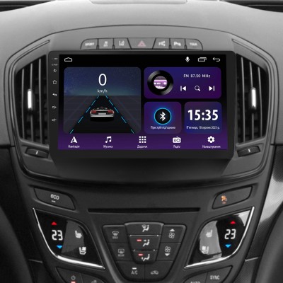 Штатна магнітола SIGMA E9232 ANDROID 10 2+32 Gb Opel Insignia 1 Buick Regal 2013-2017 (B) 9"