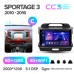 Штатна магнітола Teyes CC3 6+128 Gb з коловим оглядом 360° Kia Sportage 3 SL 2010-2016 (C) 9" 2k