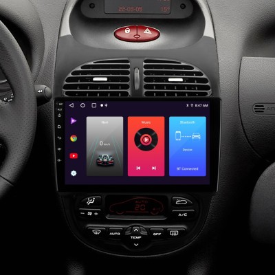 Штатна магнітола SIGMA F9216 ANDROID 10 2+32 Gb Peugeot 206 1998-2012 9" (L1)