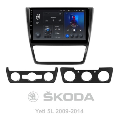 Штатна магнітола Teyes X1 2+32Gb Skoda Yeti 5L 2009-2014 10"