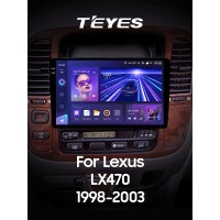 Штатна магнітола Teyes CC3 4+32 Gb Lexus LX470 J100 (F2) 1998-2003 10" 2k (L2)