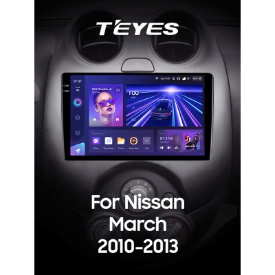 Штатна магнітола Teyes CC3 4+32 Gb Nissan March Micra K13 2010-2013 9" 2k