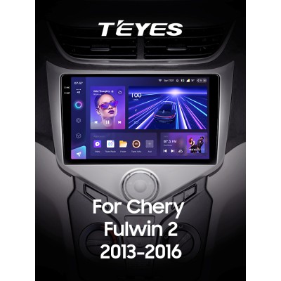 Штатна магнітола Teyes CC3 4+64 Gb Chery Fulwin 2 Very A13 (F1) 2013 - 2016 9" 2k