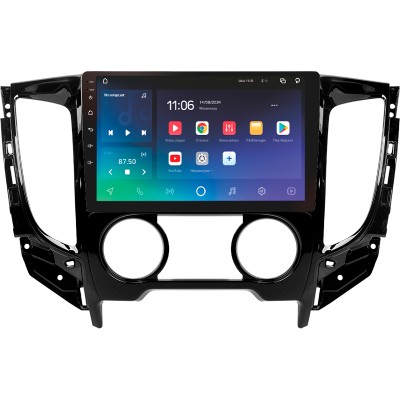 Штатна магнітола SIGMA X9432 ANDROID 10 4+32 Gb 4G DSP Mitsubishi L200 5 (F2) (Automatic air conditioning) 2015-2019 9"