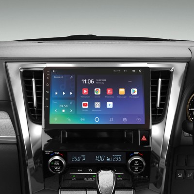 Штатна магнітола SIGMA PRO 10432 ANDROID 10 4+32 Gb 4G DSP Toyota Alphard H30 2015-2020 10"