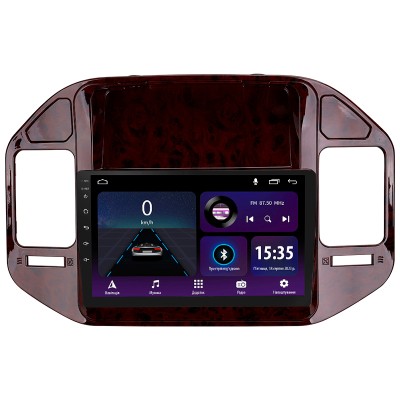 Штатна магнітола SIGMA E9232 ANDROID 10 2+32 Gb Mitsubishi Pajero 3 V70 V60 1999-2006 (brown) 9"