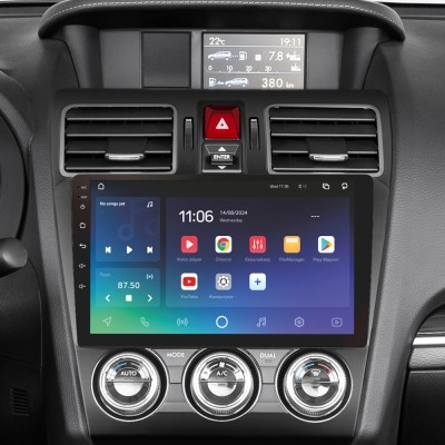 Штатна магнітола SIGMA PRO 9432 ANDROID 10 4+32 Gb 4G DSP Subaru Forester SJ 2015-2018 9"