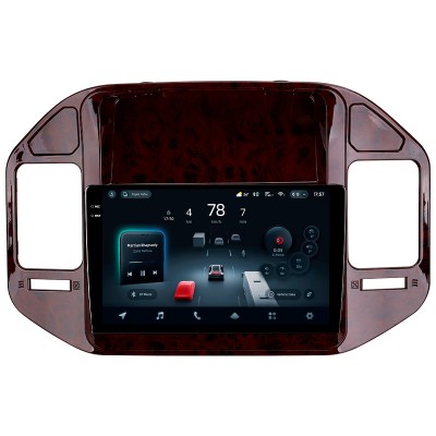 Штатна магнітола Teyes CC4 Pro 12+256 Gb Mitsubishi Pajero 3 V70 V60 1999-2006 (brown) 9" 2k