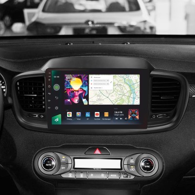 Штатна магнітола SIGMA PRO 10464 ANDROID 10 4+64 Gb 4G DSP Kia Sorento 3 2014-2017 (B) 10"