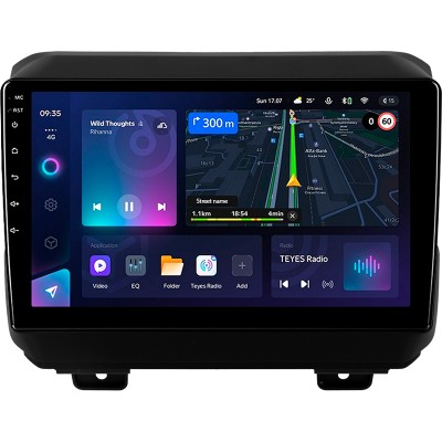 Штатна магнітола Teyes CC3L 4+32 Gb Jeep Wrangler 4 JL 2018-2019 9" (L1)
