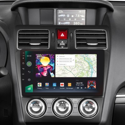 Штатна магнітола SIGMA PRO 9464 ANDROID 10 4+64 Gb 4G DSP Subaru Forester SJ 2015-2018 9"