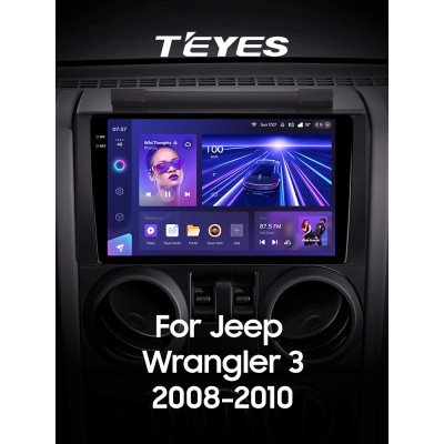 Штатна магнітола Teyes CC3 4+64 Gb Jeep Wrangler 3 JK (F1) 2008-2010 9" 2k (L1)