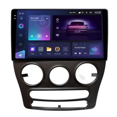Штатна магнітола Teyes CC3 4+32 Gb Chery QQ 2013-2017 Black 9" 2k