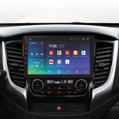 Штатна магнітола SIGMA X9432 ANDROID 10 4+32 Gb 4G DSP Mitsubishi L200 5 (F2) (Automatic air conditioning) 2015-2019 9"