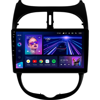 Штатна магнітола Teyes CC3 4+32 Gb Peugeot 206 1998-2012 9" (L1)