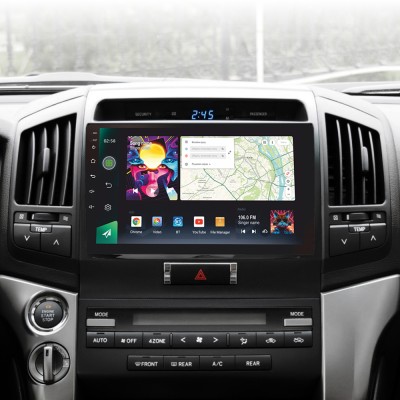 Штатна магнітола SIGMA PRO 10464 ANDROID 10 4+64 Gb 4G DSP Toyota Land Cruiser 11 200 (F1) 2007-2015 10"