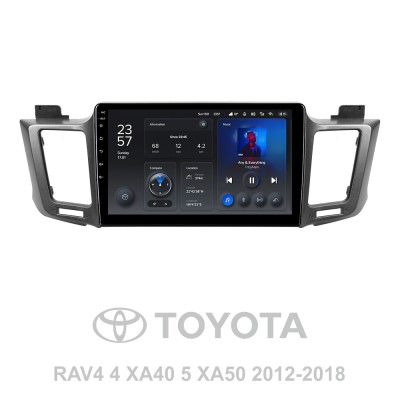 Штатна магнітола Teyes X1 2+32Gb Toyota RAV4 4 XA40 5 XA50 2012-2018 10"