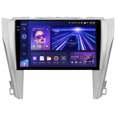 Штатна магнітола Teyes CC3 6+128 Gb з коловим оглядом 360° Toyota Camry 7 XV 50 55 2014-2017 (B) 10" 2k