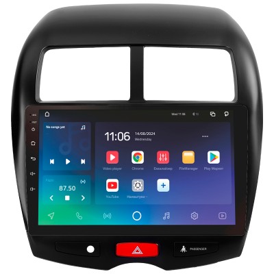Штатна магнітола SIGMA X10432 ANDROID 10 4+32 Gb 4G DSP Mitsubishi ASX 1 2010-2016 (B) 10"
