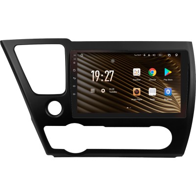 Штатна магнітола SIGMA S9432 ANDROID 10 4+32 Gb 4G DSP Honda Civic 9 Middle East 2013-2016 9" (L1)