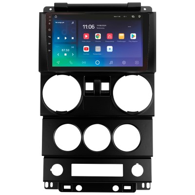 Штатна магнітола SIGMA X9432 ANDROID 10 4+32 Gb 4G DSP Jeep Wrangler 3 JK (F1) 2008-2010 9" (L1)