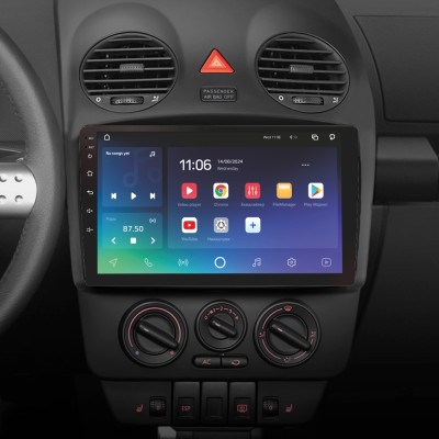 Штатна магнітола SIGMA X9432 ANDROID 10 4+32 Gb 4G DSP Volkswagen Beetle A4 2002 - 2011 9"