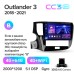 Штатна магнітола Teyes CC3 4+64 Gb Mitsubishi Outlander 3 GF0W GG0W (1 Din) 2012-2018 (B) 10" 1din 2k