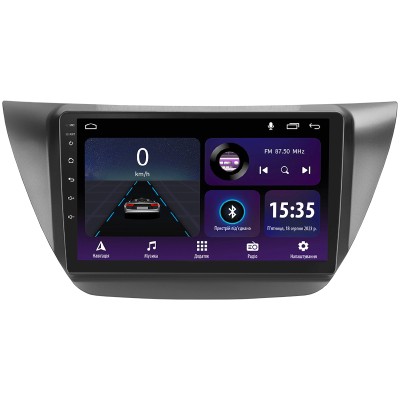 Штатна магнітола SIGMA E9232 ANDROID 10 2+32 Gb Mitsubishi Lancer 9 CS 2000-2010 9"