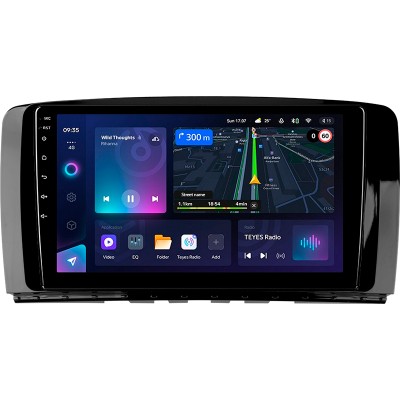 Штатна магнітола Teyes CC3L 4+64 Gb Mercedes Benz R-Class W251 R280 R300 R320 2005-2017 (F1) 9"