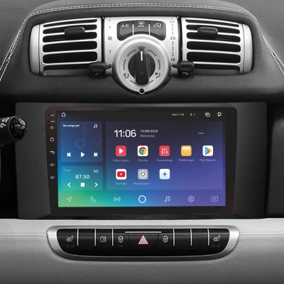 Штатна магнітола SIGMA PRO 9432 ANDROID 10 4+32 Gb 4G DSP Mercedes Benz Smart Fortwo 2 2010-2015 (F1) 9"