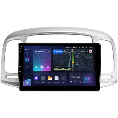 Штатна магнітола Teyes CC3L 4+64 Gb Hyundai Accent 3 2006-2011 9"