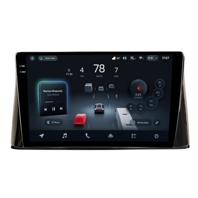 Штатна магнітола Teyes CC4 Pro 8+128 Gb Peugeot 308 2016-2018 BMOD Black 9" 2k