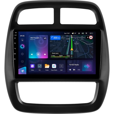 Штатна магнітола Teyes CC3L 4+64 Gb Renault KWID 2015-2019 9" (L1)