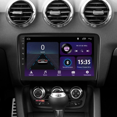 Штатна магнітола SIGMA E9232 ANDROID 10 2+32 Gb Audi TT 2 8J 2006-2014 9"