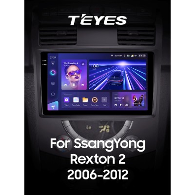 Штатна магнітола Teyes CC3 4+32 Gb SsangYong Rexton Y250 II 2 2006 - 2012 10" 2k (L1)