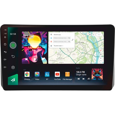 Штатна магнітола SIGMA PRO 9464 ANDROID 10 4+64 Gb 4G DSP Nissan Teana J31 2003-2008 (F1) 9" (L1)